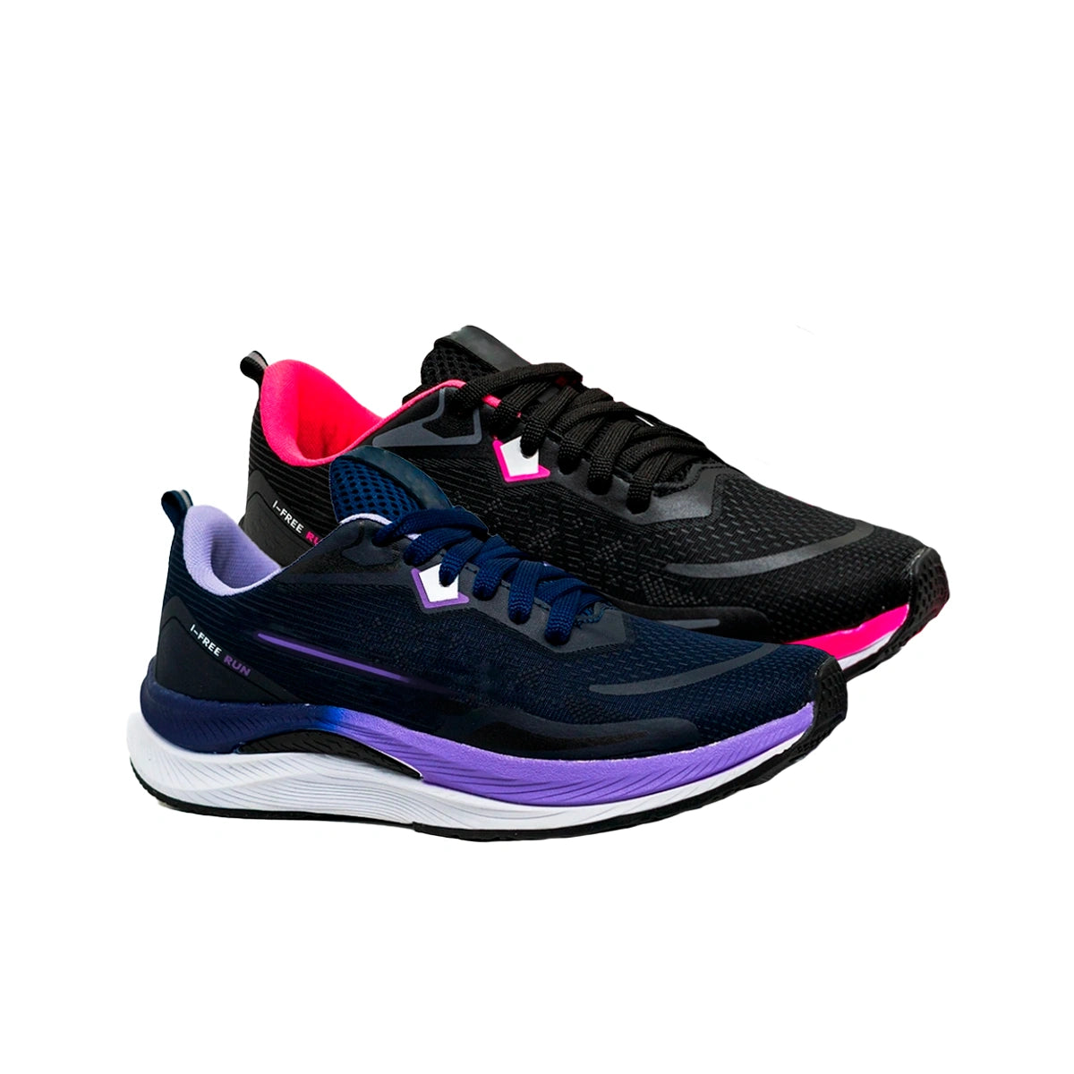 Kit 2 Tênis Feminino de Corrida Free-Run
