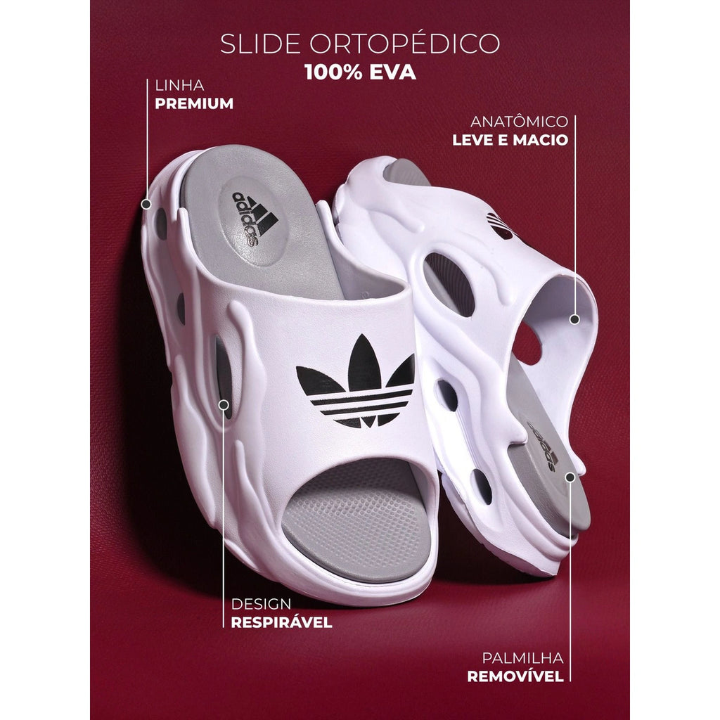 Chinelo Masculino Nuvem Adidas Palmilha Removível