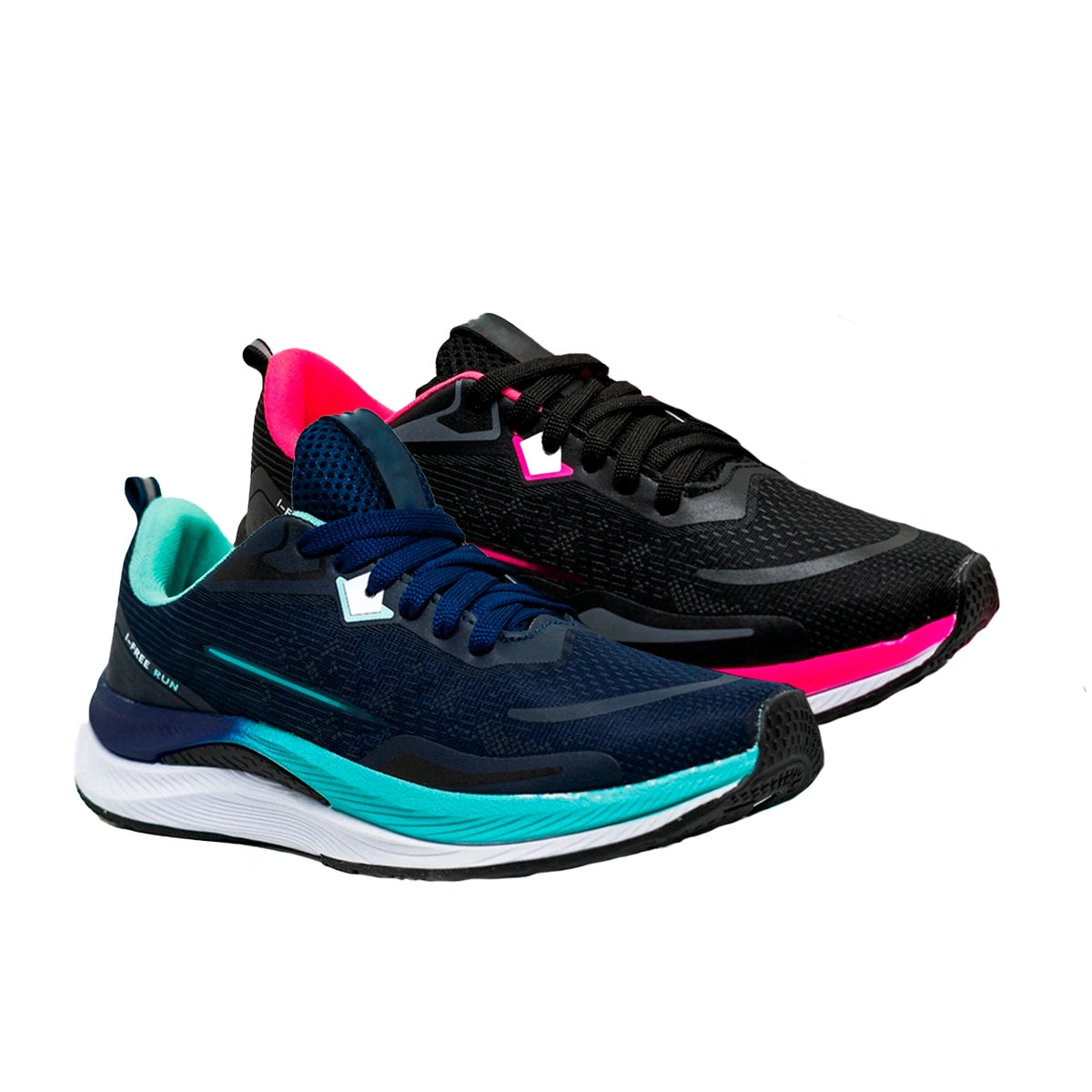 Kit 2 Tênis Feminino de Corrida Free-Run